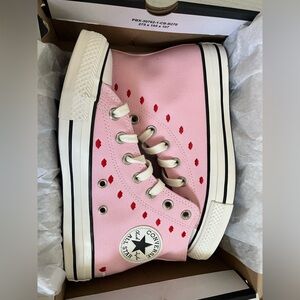Converse - CTAS HI - A01603F - CHERRY BLOSSOM/WHITE - Women's Shoes